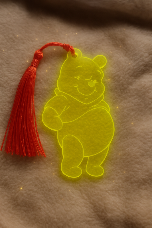 Winnie-The-Pooh Acrylic Bookmarks
