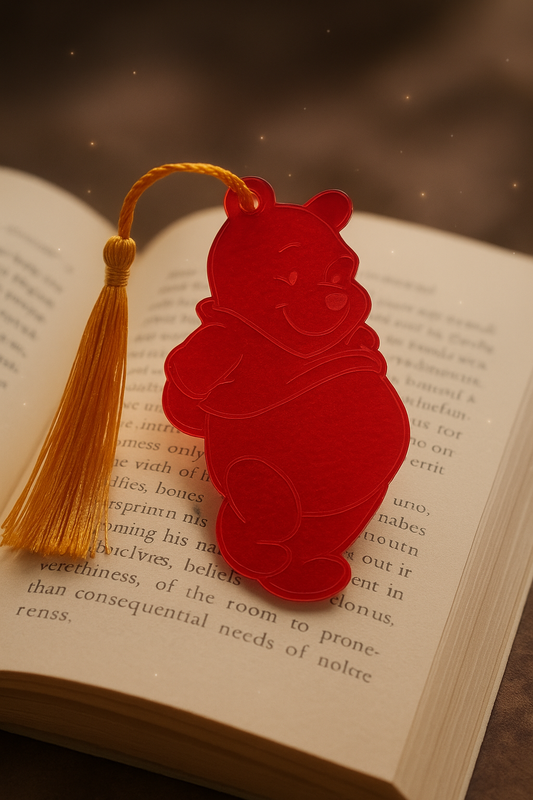 Winnie-The-Pooh Acrylic Bookmarks